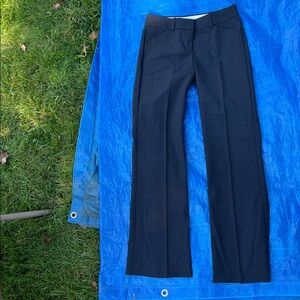 Theory Navy Dress Pants pleated